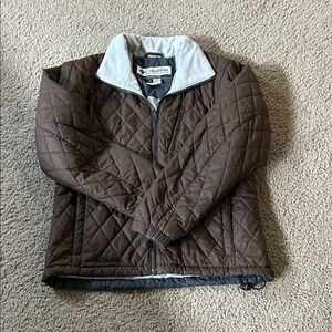 Columbia Chocolate Quilted Jacket
